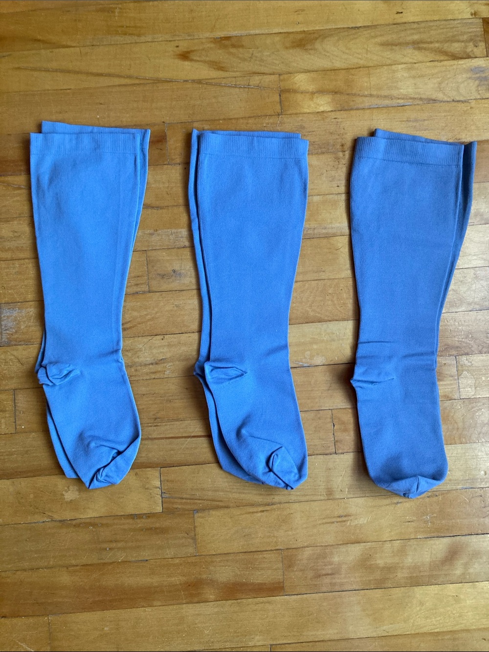 XXL NEW 3pairs Wide Calf Compression Socks Knee High